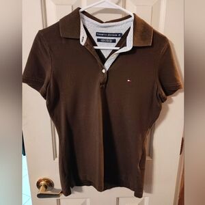 Tommy Hilfiger Brown Polo Shirt
